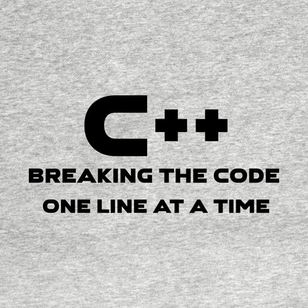 C++ Breaking The Code One Line At A Time Programming by Furious Designs